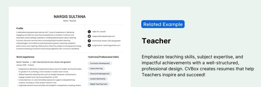 How to Customize a Resume Example for Your Job Application?